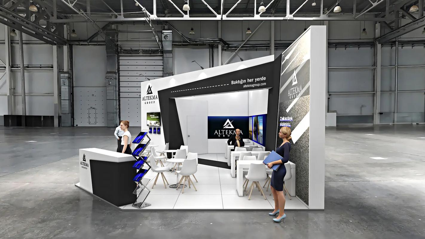 深圳廣州展覽會展臺設計策劃搭建效果圖欣賞